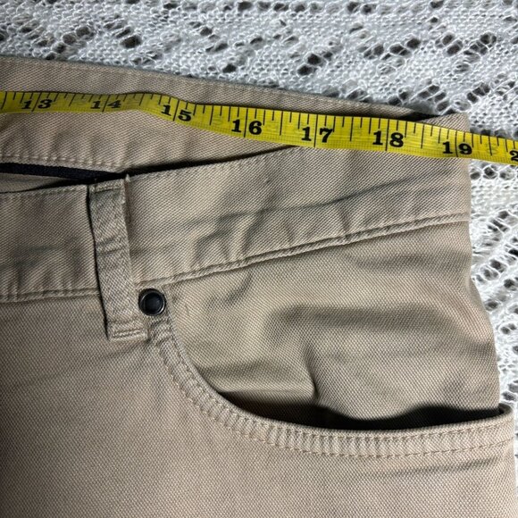 Ermenegildo Zegna Beige‎ Cotton Flat Front Casual Pants Jeans w38x28 - Picture 12 of 13